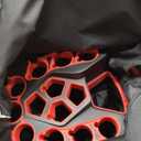 14-Way Golf Cart Bag Pro with Full Length Divider Top, Golf Bag for Men with Handles and Rain Cover (Red)