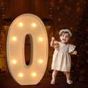 Marquee Letters 3 Feet Tall 3FT Large Light Up Letters O for Wedding Will You Marry Me Sign Happy Birthday Engagement Party Decorations Big Letterboard O