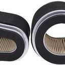 2PCS Air Filter M70128 M97266 42439 SA 12304 Compatible With JD Gravely 043709 Fits 180 185 186 260 265 325 GT262 GT275 LX186