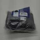 X-Large 100 Count Shoe Covers Disposable Non-Slip, Premium Cloth Boot Covers, Slip-resistant, Durable, Breathable, Non-toxic, Recyclable, Stretchable Fits Up to Size 13 US Men - Black