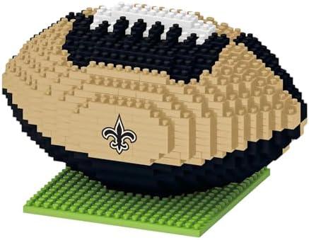 foco NFL Unisex-Adult 3D BRXLZ Team Logo Football
