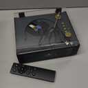 CD Player with Built-in Speakers Bluetooth Retro Portable CD Players for Home Music Player with Remote Control Headphone Jack Walnut Brown