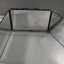 JUSRON 360 Viewing Angle Self Hair Cutting Mirror, Clear Anti-Fog HD Glass (Black Without LED Without Accessories)