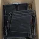 4-Tier Mesh Desk Organizer, Wooden Desk File Organizer with 5 Vertical File Holders and 2 Pen Holders, Desktop Organizers and Accessories with Drawer for Home Office