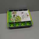 Burpee SuperSeed Seed Starting Tray | 16 XL Cell | Reusable & Dishwasher Safe | for Starting Vegetable Seeds, Flower Seeds & Herb Seeds | Indoor Grow Kit for Deep-Rooted Seedlings, Green