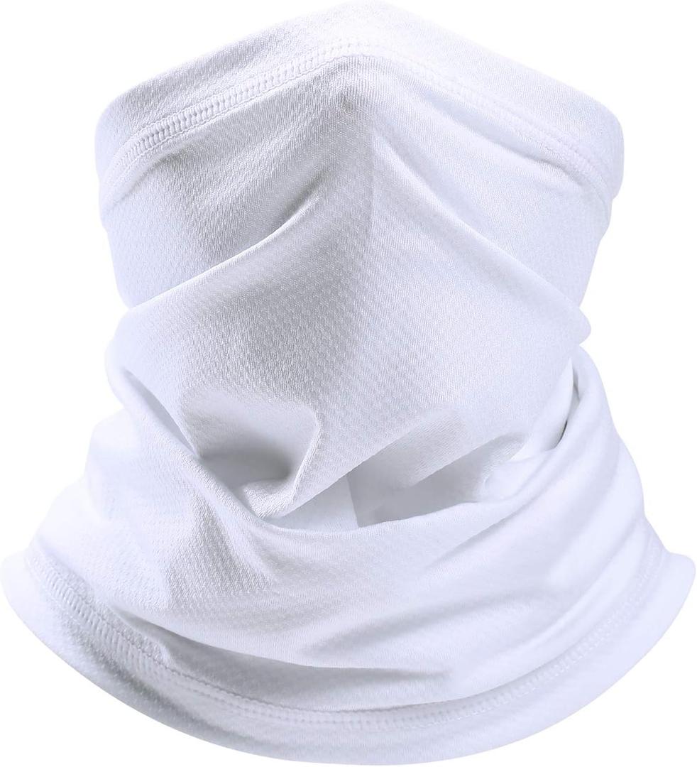 Sun Dust Protection Neck Gaiter Breathable Elastic Face Scarf Mask for Hot Summer Cycling Hiking Fishing 