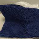 OLANLY Bathroom Rugs 70x24, Extra Soft Absorbent Chenille Bath Rugs, Rubber Backing Quick Dry, Machine Washable Bath Mats for Bathroom Floor, Tub and Shower, Home Decor Accessories, Navy