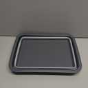 BINO Collapsible Wash Basin - Grey | Portable Dish Tub | Kitchen | Camping | Sink | Home Essentials | Baby Travel | Folding Dish Pan for Maximum Space Saving