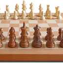 Chessnut Air+ Electronic Chess Set Full Wooden Pieces, WiFi & Bluetooth, AI Chess Computer, LED Indicators Smart Chessboard for Online Play