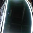 Hasipu 60 x 36" Arch LED Bathroom Mirror, Frontlit Wall-Mounted Vanity Mirror with Lights, Defogging, Smart Touch, Dimmable 3 Color Modes, Safety Shatterproof Glass Coating