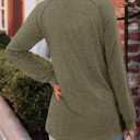 onlypuff Womens Top Long Sleeve Shirts for Women Cute Ladies Top Fashion Fall Tops 2024 Tunic Tops Blouses (XXL)