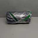 ProsourceFit High Density Foam Rollers Long, Firm Full Body Athletic Massage Tool for Back Stretching, Yoga, Pilates, Post Workout Muscle Recuperation (12"H x 6"D, Black/Blue)