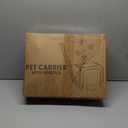 Pet Carrier with Wheels for Cat and Small Dogs: Expandable Airline Approved Rolling Cat Carrier - Cat Carrier Soft for Pets Under 25lbs Travel Plane Trip (Blue)