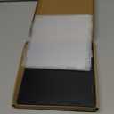 uxcell Basketball Display Case 8 Inch Clear Acrylic Display Case with Basketball Stand Holder Cube Countertop Storage Box for Autographed Soccer Memorabilia Collectibles