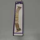 DSAAplus Gold Metal Bands Compatible With Apple Watch Band 38mm 40mm 41mm 42mm 44mm 45mm 46mm 49mm Stylish Chain Bracelet for iWatch Series 11 10 9 8 7 6 5 4 SE/Ultra 3 2 1