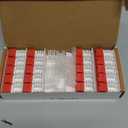 Everest 90° Angled RJ45 Cat6A Keystone Jacks 20-Pack in Red - Slim Profile Female RJ45 Connectors - Cat 6A Keystone Jack - Compatible with 90° Angled Speed Termination Tool - easyJACK (B094WB91H3)