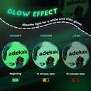 Glow in the Dark Soccer Ball Full Size 3/4/5, Sports Soccer Accessories Gifts Toys for KidsBoys 8-12 , Light Up Ball with pump and needles, Ideal Soccer Gifts for Boys Age 7 8 9 10 11 12 13 14