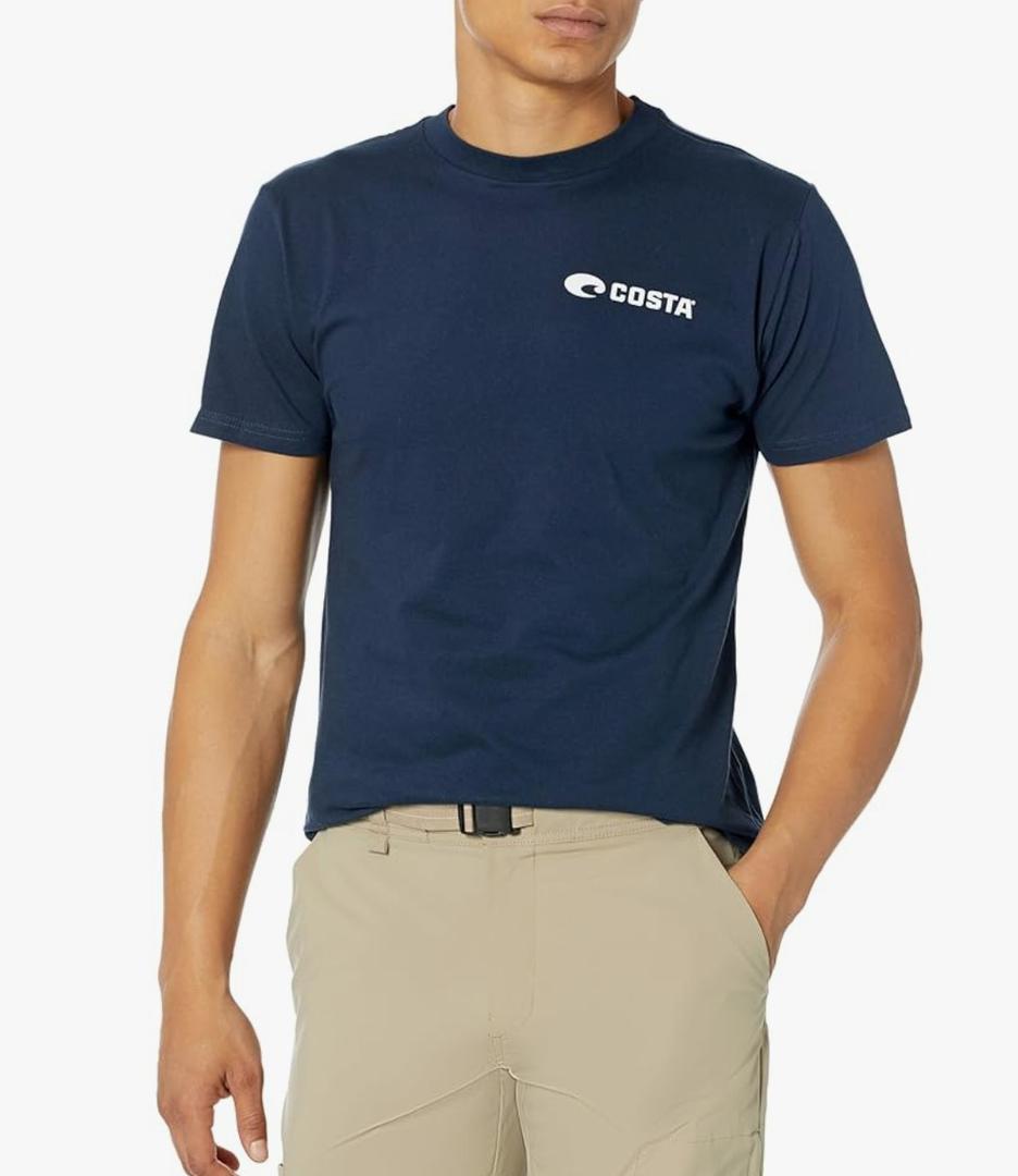 Costa Del Mar Men's Founders Fish Tee, Size: 2XL