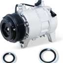 Air Conditioning Compressor Replacement for Chevy Traverse Buick Enclave 2013-2023, GMC Acadia 2013-2016, 2017 GMC Acadia Limited,3.6L V6 AC Compressor 2931654 23229829 234993922 67322 68322