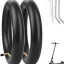 Cooryda 2-Pack 8.5 Inches Scooter Inner Tube, 8.5'' x 2" Inner,8 1/2x2 Pneumatic Tyres for Scooter Gotrax Gxl V2/Xiaomi M365, 8.5x2 Electric Scooter Tire Replacement Wheels for Front/Rear, Gas Scooters