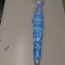 Cherry Blossoms Clear Bubble Umbrella - Transparent Dome Semi-Automatic for Kids, Girls, Boys, Women - Cute Romantic Windproof Wedding Decoration (Blue)