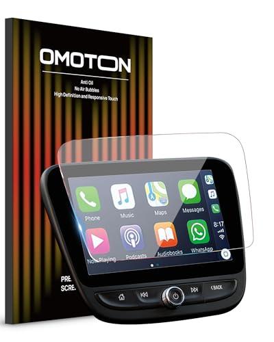 OMOTON Screen Protector for 2018-2024 Chevy Equinox, 2016-2025 Chevy Malibu 8 Inch Touchscreen Accessories 9H Hardness Tempered Glass, Anti-Scratch, Anti-Fingerprint, HD Clear
