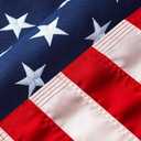 American Flags for Outside - 6x10 USA Flag With Embroidered Stars & Sewn Stripes – Heavy Duty UV Treated Polyester (Tougher Than Nylon), 70% More Fade Resistant
