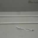4FT LED Shop Lights (2 Pack), 2000LM 6500K Super Bright White T5 Commercial Lights, 20W Linkable Utility Integrated Single Fixture for Gym/Garage/Ceiling/Under Cabinet, Plug & Play