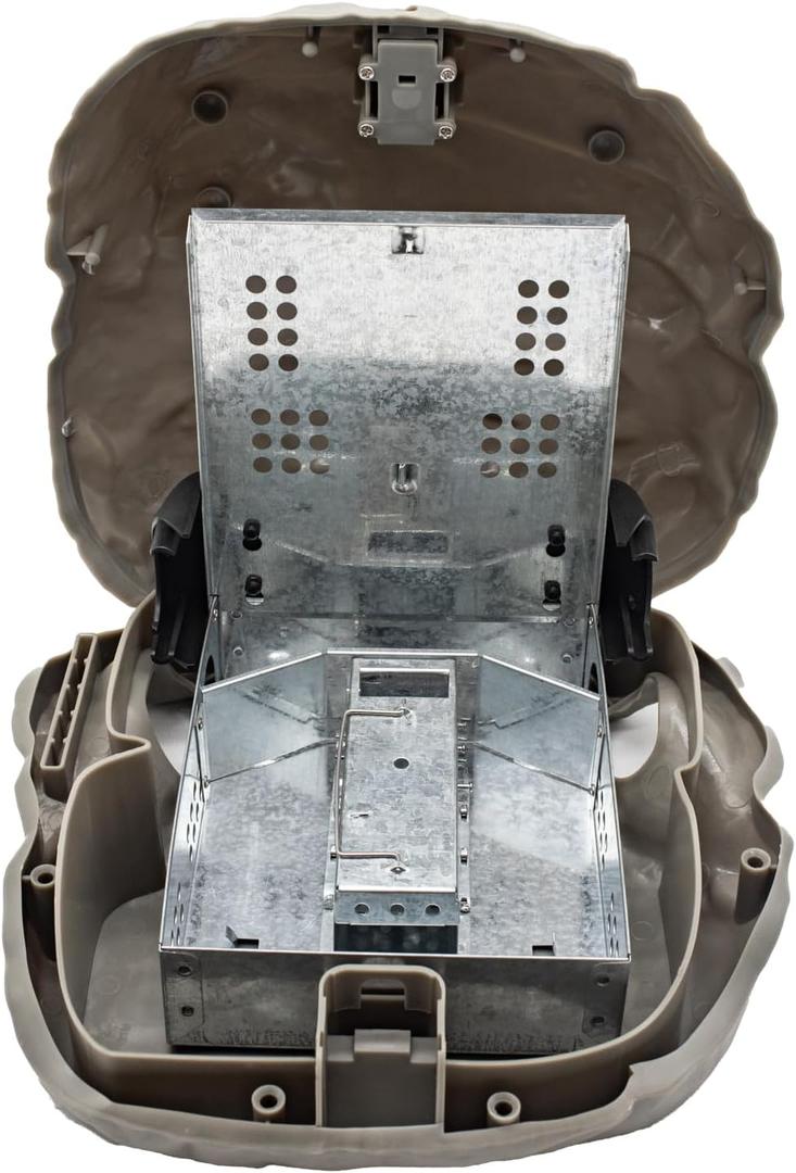 Repeater Rock Multiple Catch Mouse Trap  Discreet Rock-Style Live Catch Trap  Reusable, Tamper-Resistant Design for Effective Mouse Control