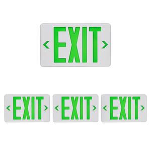 TANLUX Green Exit Sign, LED Emergency Exit Light with Battery Backup, UL Listed, AC 120/277V, Hardwired Exit Signs with Emergency Lights, Commercial Emergency Lights for Business - 4 Pack
Amazon's Choice