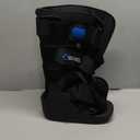 United Ortho Air Cam Walker Fracture Boot, Small, Black