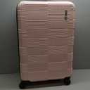 American Tourister Stratum XLT Expandable Hardside Luggage with Spinner Wheels, Pink Blush, Carry-On 28-Inch