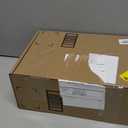 ISNOM Lace Up Heels Sandals for Women, Square Toe Open Toe Thong Strappy Heels Women's Stiletto Heeled Sandals -Black , 8,5