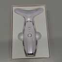 7 Color Neck Face Massager - Facial Massager Tool for Skin Care at Home, Vibrating Face Massager with Thermals, Galvanic Machines White