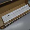 CHICOLOGY Mini Blinds for Indoor Windows  24"W x 36"H, White Horizontal Vinyl Blinds | Cordless | Easy to Install | Sleek Low-Profile Fit for Doors, Offices, Kitchens & Apartments