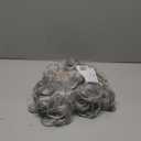 5 Pcs Old Lady Wig and Accessories,Grey Grandma Wigs,Old Lady Wig Costume Set for Halloween Party,Old Woman Cosplay