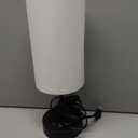 Unicozin Table Lamp,3 CCT 3000K/4500K/6500K & RGB Color Changing,Stepless Dimmable Touch Control Bedside Lamp for Reading,Ambience Nightstand Light for Home Decor Party,White Shade