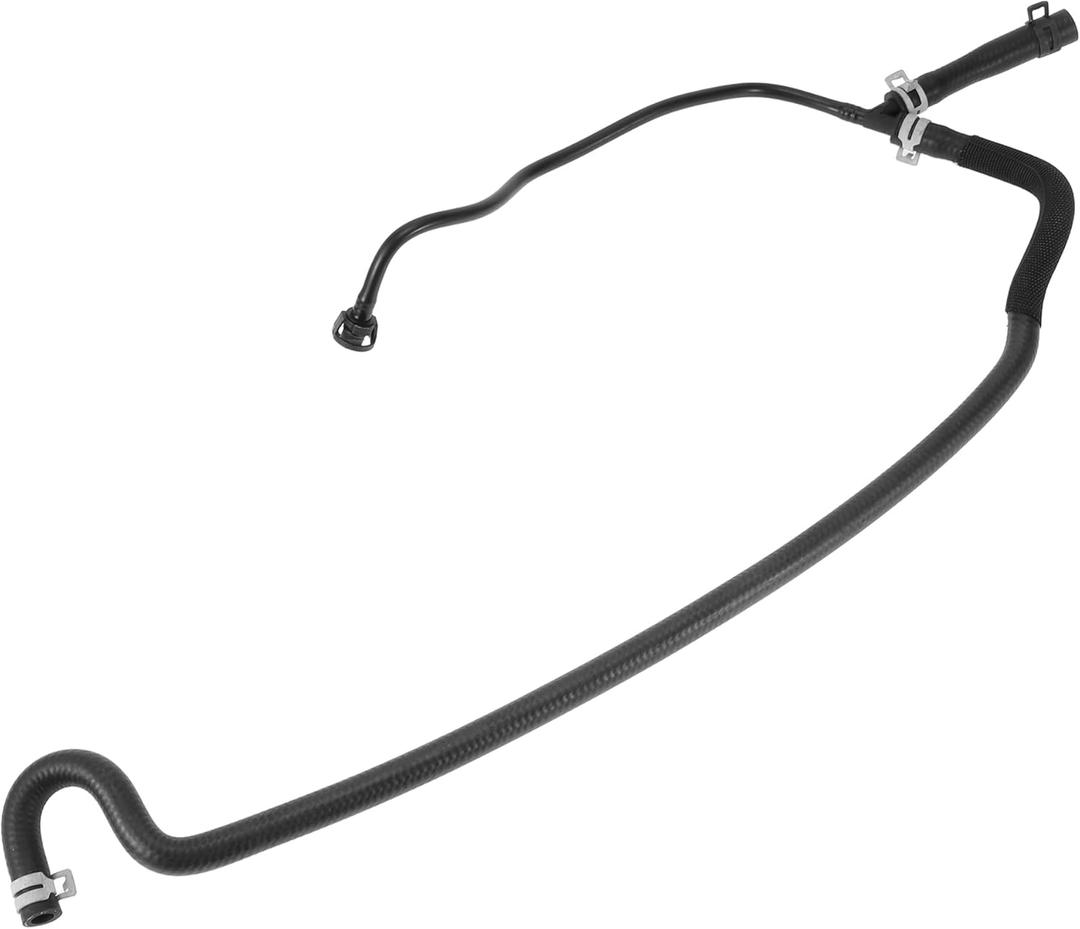 Expansion Tank Hose to Radiator Engine Coolant Water Hose No.LR013687 for Land Rover LR4 5.0L 2010-2013 Rubber Black Good Sealing