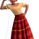 Cardboard People Dolores Cardboard Cutout - Encanto
Made in USA, 67 x 39 inches, Disney, 2021 film, Single-sided print, Easel back included