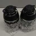 MOFOKEAY 2 Pack Outdoor Bluetooth Speakers,Wireless Speaker with LED Flame Speaker BT 5.0,IP5X Waterproof Torch Lantern for Patio Pool Party,Valentines Day Gifts for Men