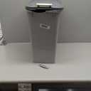 IRIS USA Dog Food Storage Container with Wheels, Airtight Lid, 2-Cup Scoop, Up to 40 Pounds Pet Food Storage, Built in Scoop Storage in Lid, Versatile Pet Food Bin, Portable, BPA Free, Gray/Dark Gray