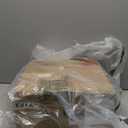 C Shaped End Table, Couch Side Tables for Living Room, Round Sofa End Table with Metal Frame, Small Wooden Snack Table for Bedroom, Small Spaces, Easy Assembly (Gold,2pcs)