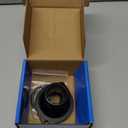 Billet Aluminum Thermostat Housing for 1999.5-2003 Ford Powerstroke 7.3L Thermostat Housing with Leak Proof Seal Black