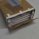 Smiry Bamboo Shoe Rack for Closet, 4 Tier Long Wooden Stackable Shoe Organizer, Free Standing Shoes Storage Shelf for Entryway, Front Door Entrance, White