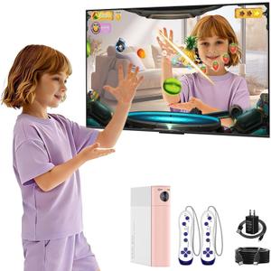 Interactive AR Sports Game Console, 21-in-1 Motion Sensing Video Games for Kids Ages 6-12 Boys Girls