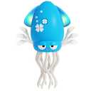 LZZAPJ Electric Dancing Octopus Light Music Suitable for 6-12 Months Old Baby Toys, Kid Crawling Squid Toys Suitable for Toddler Tummy time, Birthday for 1 2 3 4 5 Year Old boy Girl (Yellow)