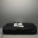 Oversized XL Camping Chairs for Adults, Padded Folding Camp Chair with High Back, Cup Holder & Side Pocket for Outside, Lawn, Beach, Fishing, Sports, Folding Heavy Duty Chairs, Black