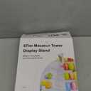 Macaron Tower Stand, 6 Tiers Macaron Display Macaroon Stand Tower Desserts Cupcake Holder Platter for Wedding, Birthday Party, Baby Shower, Party Decoration by Greatstar