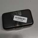 FYY Weekly Pill Organizer with Labels,8 Compartments Travel Daily Pill Case Airtight Moistureproof Large Pill Box to Hold Vitamins, Fish Oil, Supplements,Cotton Swab and Bandages-Black