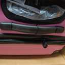 Kenneth Cole REACTION Renegade Luggage Expandable 8-Wheel Spinner Lightweight Hardside Suitcase, Watermelon, 20-Inch Carry On